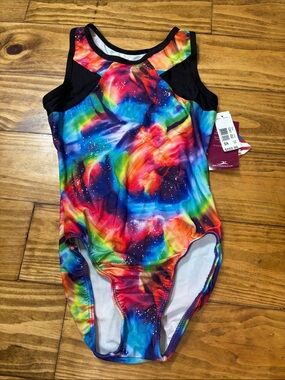 NWT Motionwear Small Adult Gymnastics Leotard Style 1241 Color 252